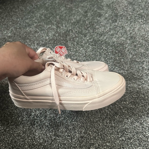 Vans Classic Pale Pink Womens Size 5 - Picture 3 of 4